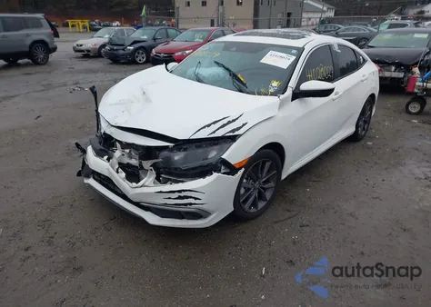 2020 Honda Civic Ex from USA, damaged, VIN 19XFC1F35LE019454